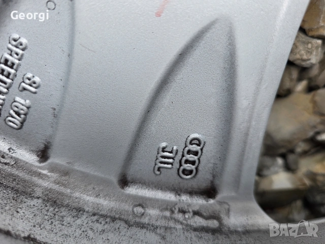 Продавам ОРИГИНАЛНИ Джанти 17' цола 5x112 AUDI ,7,5J ET 56 Внос от Германия, снимка 7 - Гуми и джанти - 55212388