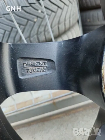 Джанти Dezent 16 цола 5х120 , 7j , et43 , 195/55/16 Bmw , Vw T5 T6, снимка 9 - Гуми и джанти - 54460312