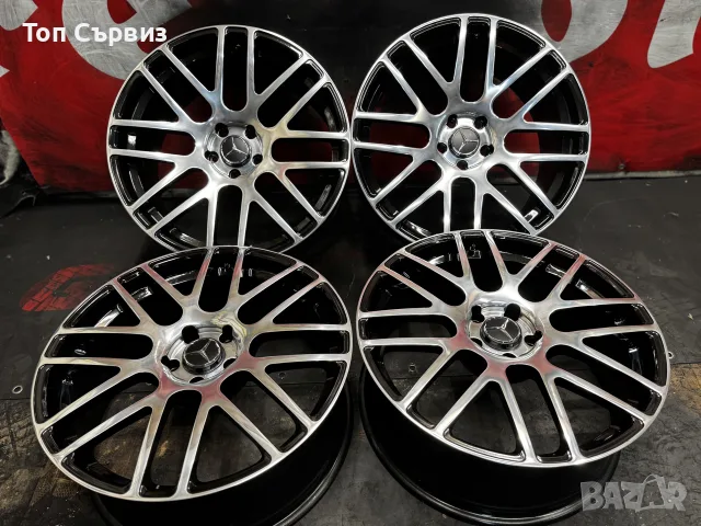 Магнезиеви джанти, 20 цола, Спорт пакет, Мерцедес ( Mercedes ), 5x112, снимка 4 - Гуми и джанти - 55330805