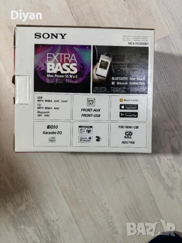 CD player Sony MEX-N5300BT, снимка 5 - Аудиосистеми - 54136844