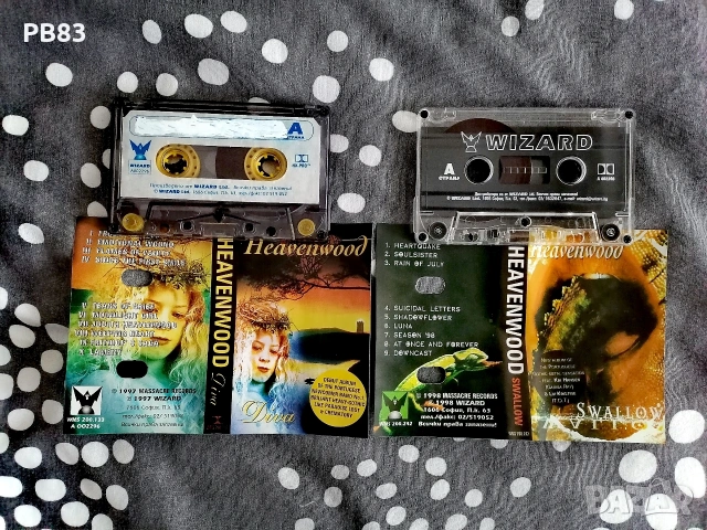 Heavenwood - LOT 2 Albums (Аудио Касети Wizard) , снимка 3 - Аудио касети - 49336066