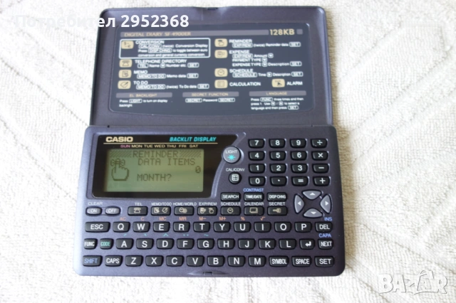 Casio електронен дигитален дневник, снимка 2 - Друга електроника - 54520639