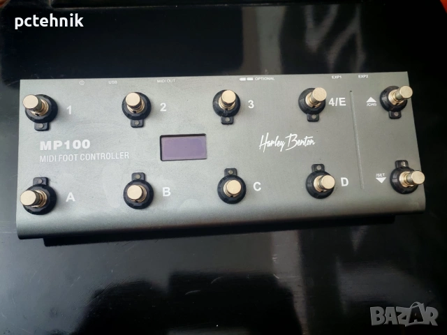 Професионален MIDI Контролер Harley Benton MP-100 (Много запазен)
