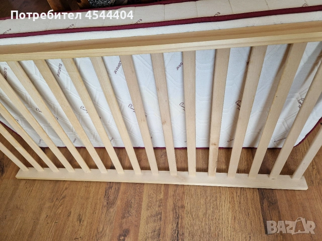 Детски матрак Magniflex 70/140/12 Pierre Carden Elioform с подматрачна рамка , снимка 4 - Детски матраци - 54942975