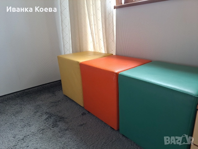 Продавам цветни табуретки , снимка 2 - Други - 54022161