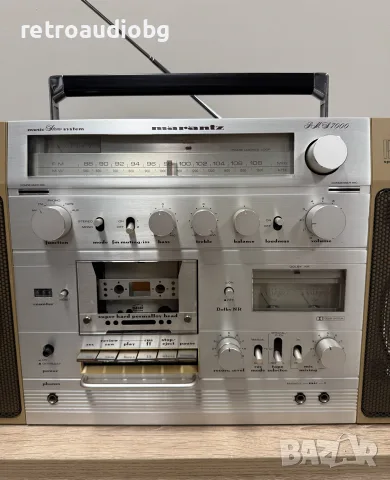 🔉Топ колекционерски радиокасетофон Boombox Marantz PMS-7000 - профилактиран🔉, снимка 3 - Радиокасетофони, транзистори - 55676976