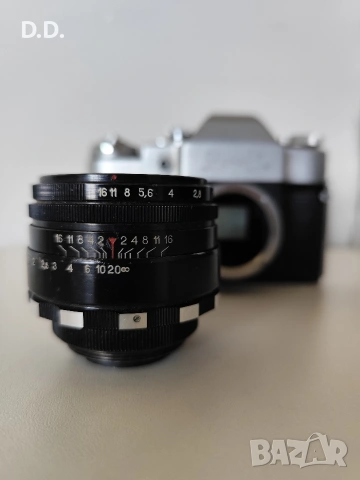Zenit 3m с обектив Helios за М39, снимка 7 - Обективи и филтри - 54877708