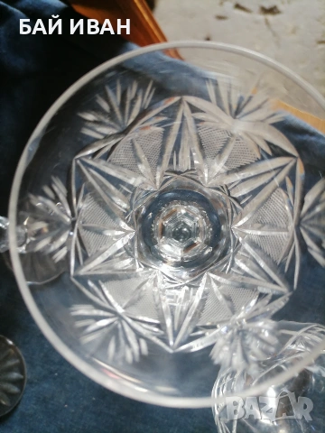СТАРИ КРИСТАЛНИ ЧАШИ , снимка 13 - Други ценни предмети - 54049333