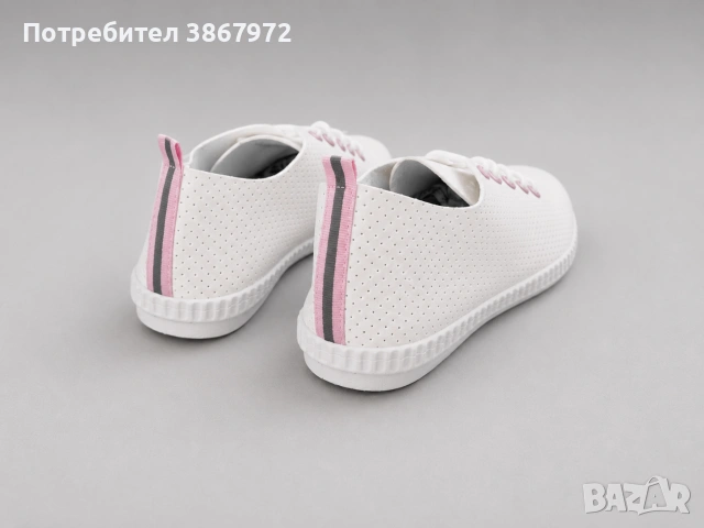 Дамски летни обувки равна подметка , снимка 3 - Кецове - 55015632