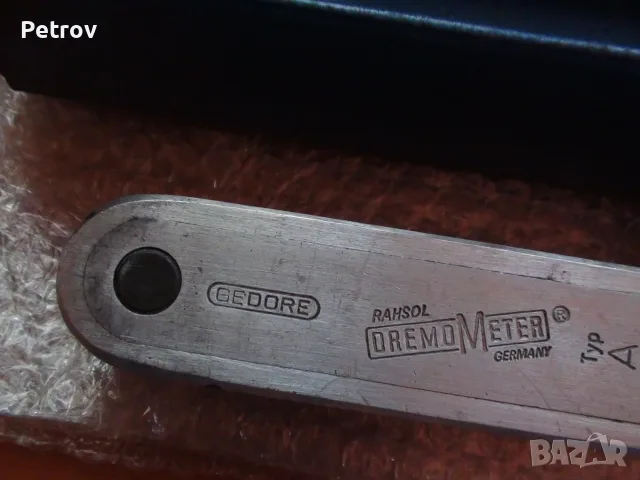 GEDORE- RAHSOL - DREMOMETER - Typ A - MADE IN GERMANY - 8-40 Nm, 3/8"- Нов Внос Динамометричен Ключ , снимка 6 - Гедорета - 54643239