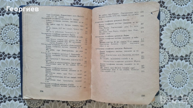 Телефонен указател на БДЖ 1966 г., снимка 11 - Специализирана литература - 54960588