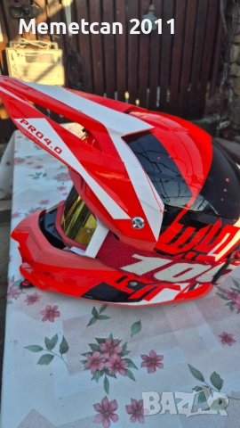 Продавам каска за мото крос, снимка 4 - Сака - 54330624