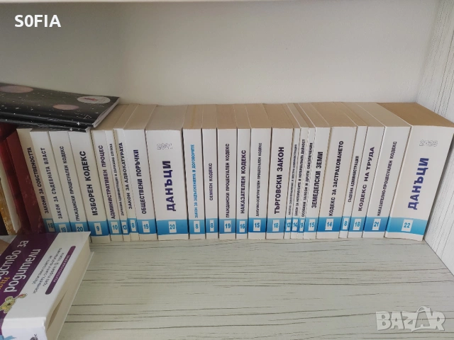 Почти всички закони и книги за подготовка за изпит за юридическа правоспособност и държавни изпити, снимка 2 - Специализирана литература - 54453351