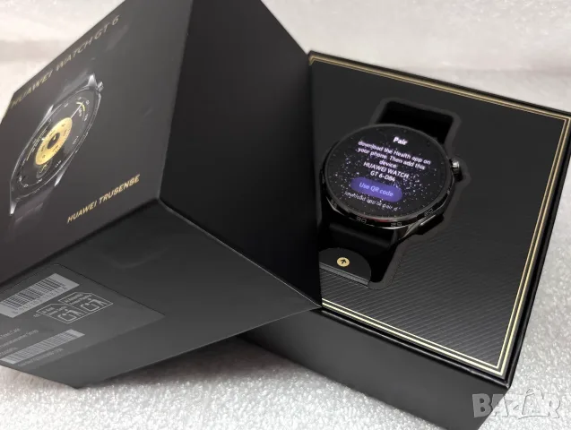 КАТО НОВ! Смарт часовник HUAWEI WATCH GT 6 Black ATM-B19, 46 мм., GPS, ПУЛСОМЕР, SP, снимка 13 - Смарт часовници - 55475088