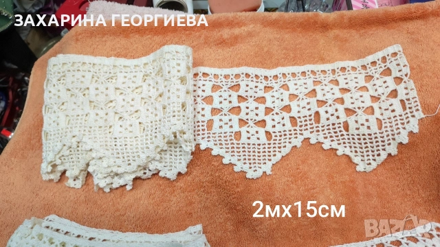 Ръчно плетени дантели , снимка 2 - Декорация за дома - 55060949