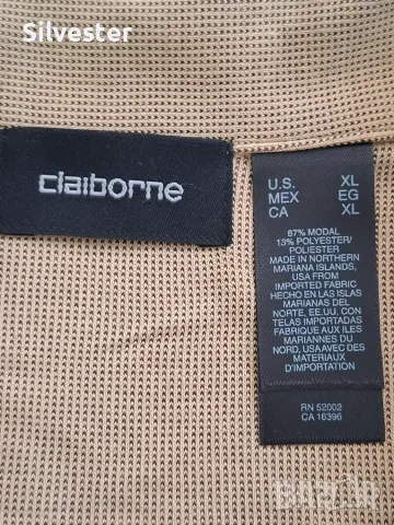 Мъжки маркови ризи с къс ръкав Pierrie Cardin 2XL и Claiborne USA  L., снимка 12 - Ризи - 54767477