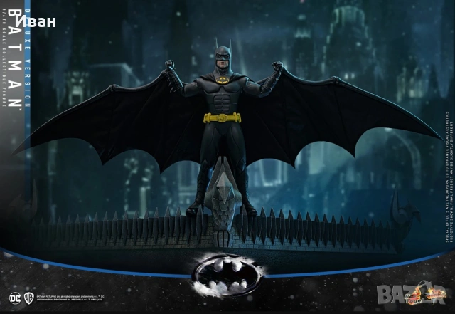 Hot Toys Batman Deluxe edition from movie 1989 и 1992/ Хот Тойс Шедьовър на Батман от филмите, снимка 9 - Колекции - 54093905