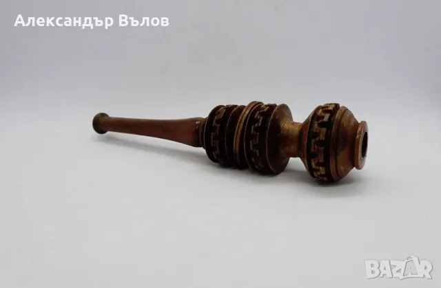 Старо Цигаре Българско Дървено Ръчноправено, снимка 3 - Колекции - 55309894