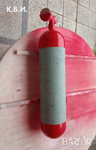 Продавам желязни бутилкаи 2 броя - 4L - 200 BAR - АТМОСФЕРИ работно налягане, снимка 3 - Въздушно оръжие - 54359571