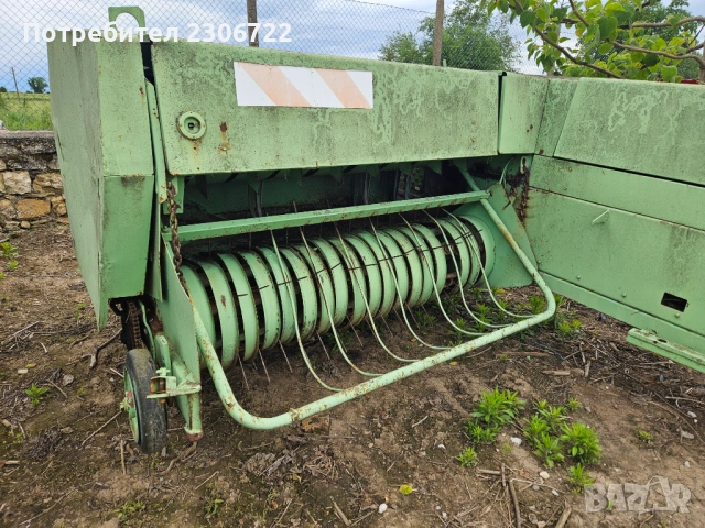 Балировачка Fortshritt K454, снимка 3 - Селскостопанска техника - 54929528