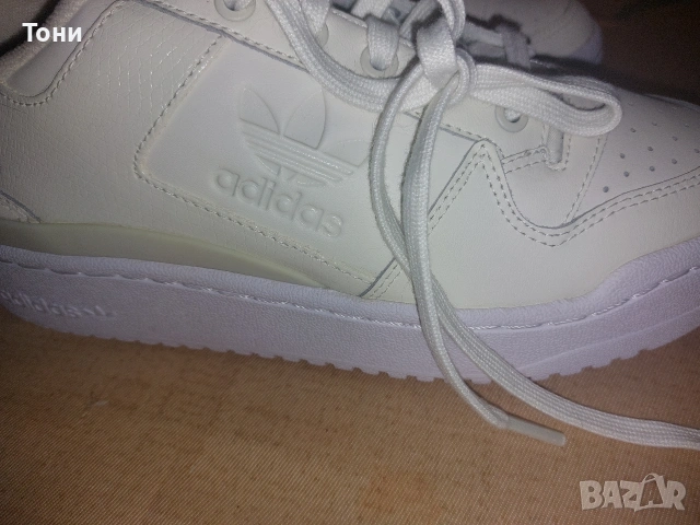 ADIDAS Оригинал Нови Дамски Маратонки Изцяло от Естествена Кожа 39/40, снимка 16 - Маратонки - 54974036