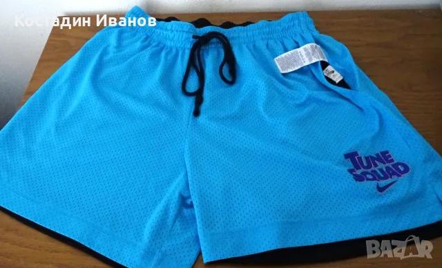 Nike Space Jam баскетболни двулицеви мъжки шорти L, снимка 2 - Спортни дрехи, екипи - 55694594