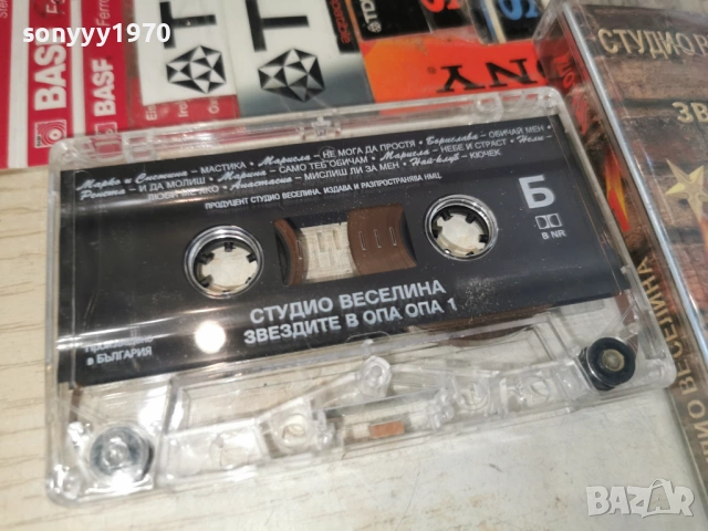 СТУДИО ВЕСЕЛИНА-ОРИГИНАЛ 0106261504H2E6R, снимка 2 - Аудио касети - 54738671