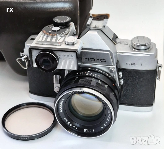 Minolta SR-1 с Rokkor-PF 55mm f/1.8, SR-Meter-2