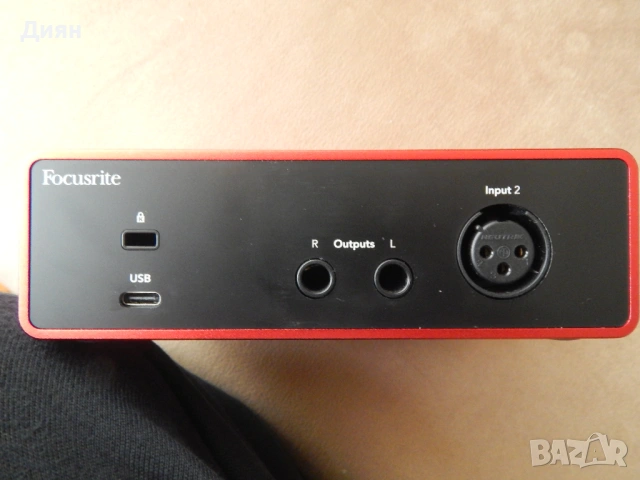 USB Аудио интерфейс Focusrite Scarlett Solo 4th Gen, снимка 3 - iPod - 54267284