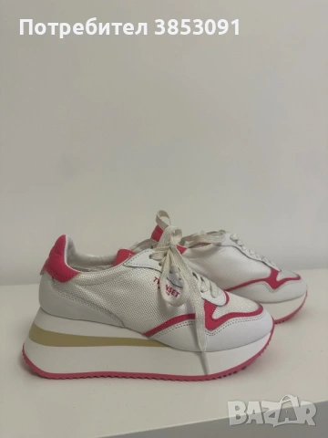 Маратонки Twinset Milano естествена кожа, снимка 3 - Маратонки - 54163357