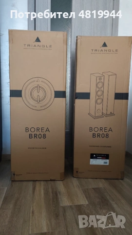 Triangle Borea BR08 – подови тонколони, бели, като нови, гаранция до 02.2028, снимка 9 - Тонколони - 54453625