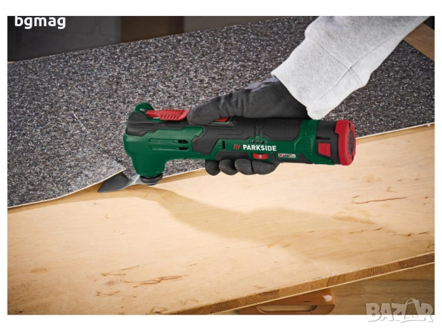 PARKSIDE PAMFWS 12 A1-многофункционален вибрационен инструмент,12V с батерия и зарядно, снимка 5 - Други инструменти - 54264818