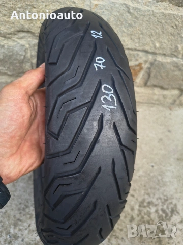 130 70 12 michelin city grip гуми скутер гума задна, снимка 2 - Гуми и джанти - 55123959