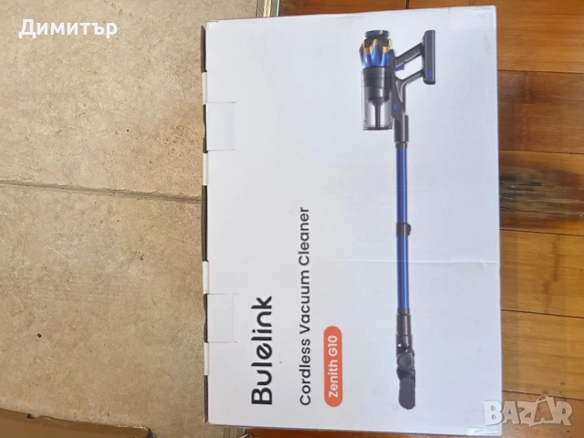 Вертикална прахосмукачка Buba TV102S 2в1 безжична 450W, HEPA филтър, 2500mAh, компактна, снимка 3 - Прахосмукачки - 55123308