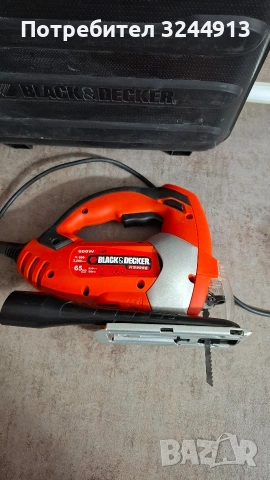 Английски електрически прободен трион (зеге) от марката Black & Decker KS999E 600W , снимка 6 - Други инструменти - 54947810