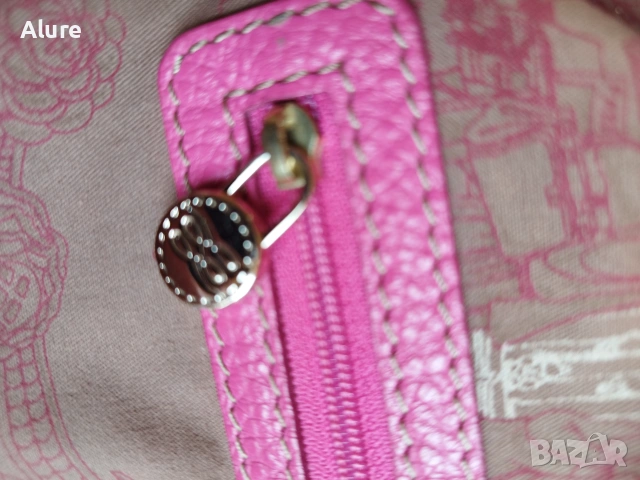Lancel винтидж кожена чанта , снимка 4 - Чанти - 54995520