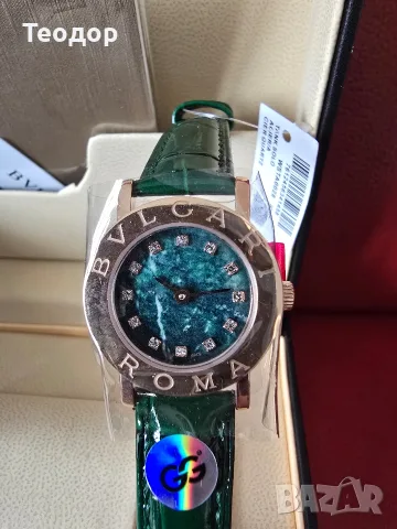 Дамски часовник BVLGARI Roma - Пълен комплект!, снимка 3 - Дамски - 55315424