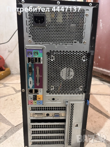 Продавам работна станция Supermicro 2 CPU Xeon X5670 48GB RAM, Quadro NVS295, SSD Intel 180GB, снимка 2 - Работни компютри - 53995298