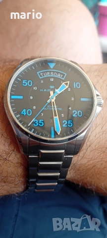 часовник Hamilton Khaki Pilot H64625131 , снимка 8 - Мъжки - 54932481