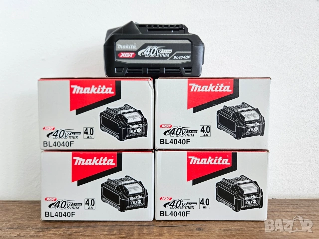 90€/бр. Makita 40V 4Ah Нова Батерия 