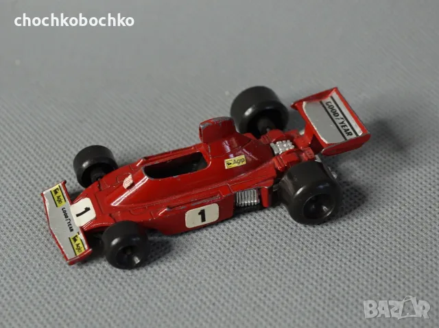 POLISTIL ITALY FERRARI 312 Метална играчка модел кола F1, снимка 2 - Колекции - 55319811