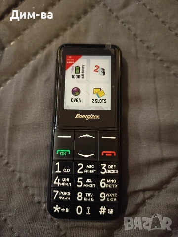 Мобилен телефон Energizer E4 (2G) , снимка 2 - Телефони с две сим карти - 54974424