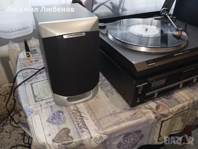 Комплект Grundig Грамофон PS2600,усилвател VE750 и колони UMS12, снимка 3 - Грамофони - 55417035