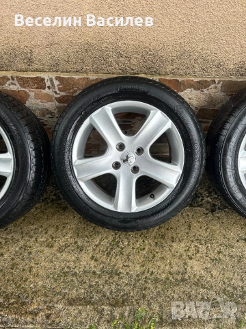 Оригинални джанти за Peugeot 16”  4x108, снимка 4 - Гуми и джанти - 54585636