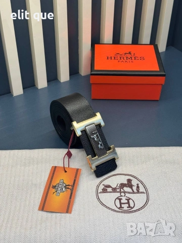 колани от естествена кожа в кутия hermes , снимка 4 - Колани - 55236876