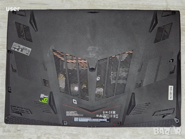 8GB RAM GTX 1650 4GB Core i7-8750H 15.6" FULL HD геймърски лаптоп MSI GL63 8SC, снимка 5 - Лаптопи за игри - 54693958