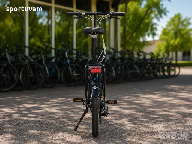 НОВ Сгъваем Велосипед Chrisson Foldrider 1.0 20 Black Red - БЕЗПЛАТНА ДОСТАВКА, снимка 5 - Велосипеди - 55390133
