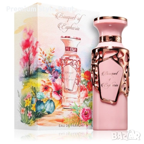 Дамски парфюм Fragrance World Bouquet Of Euphoria - Разцъфнете с нежност и гурме сладост, 100 мл