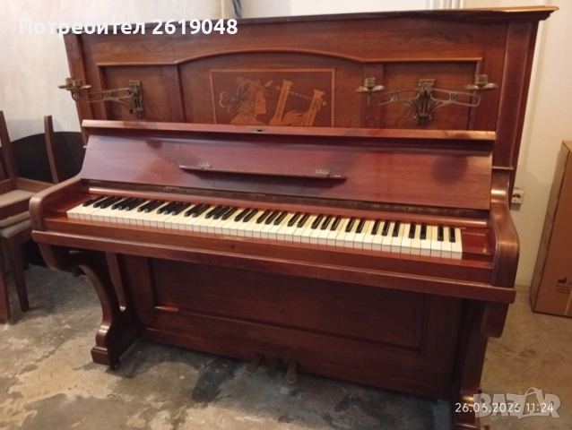 Пиано R.Gors and Hallman Berlin 85 клавиша, 3 педала, снимка 2 - Пиана - 55057095
