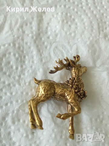 Бронзова фигурка на елен 45055